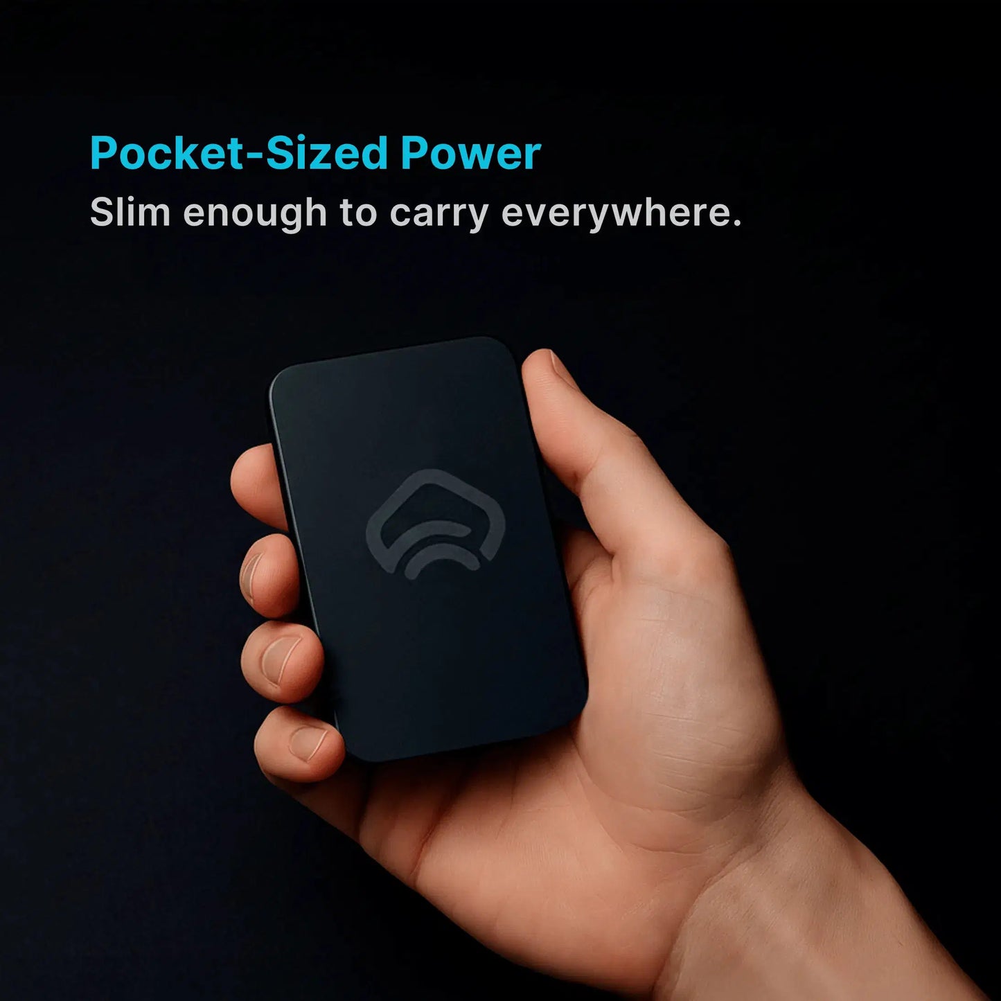 Power Bank for Magsafe,Portable Slim Magnetic Fast Charging for Travel, 5000 mAh 20W Type C - Komutr