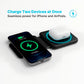 2 In 1 Komutr MagSafe Foldable Wireless Charger 15W