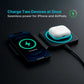 2-in-1 Foldable Wireless Charger for iPhone Magsafe AirPods & KOMUTR Earbuds - Komutr
