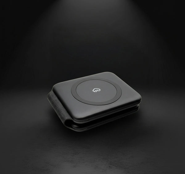2-in-1 Foldable Wireless Charger for iPhone Magsafe AirPods & KOMUTR Earbuds - Komutr