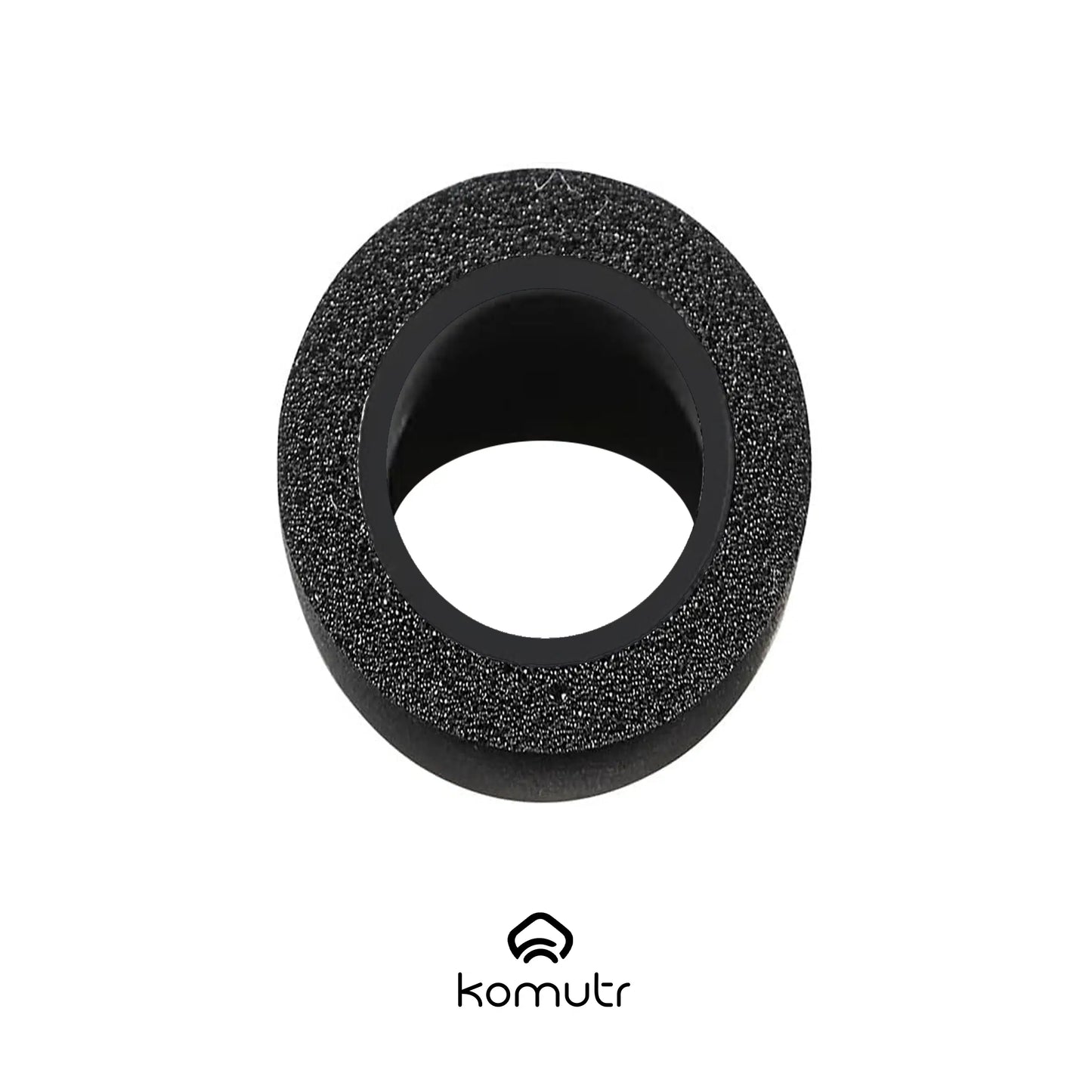 Memory Foam Eartips for Komutr Earbuds, S/M/L 3 Pairs, Black - Komutr