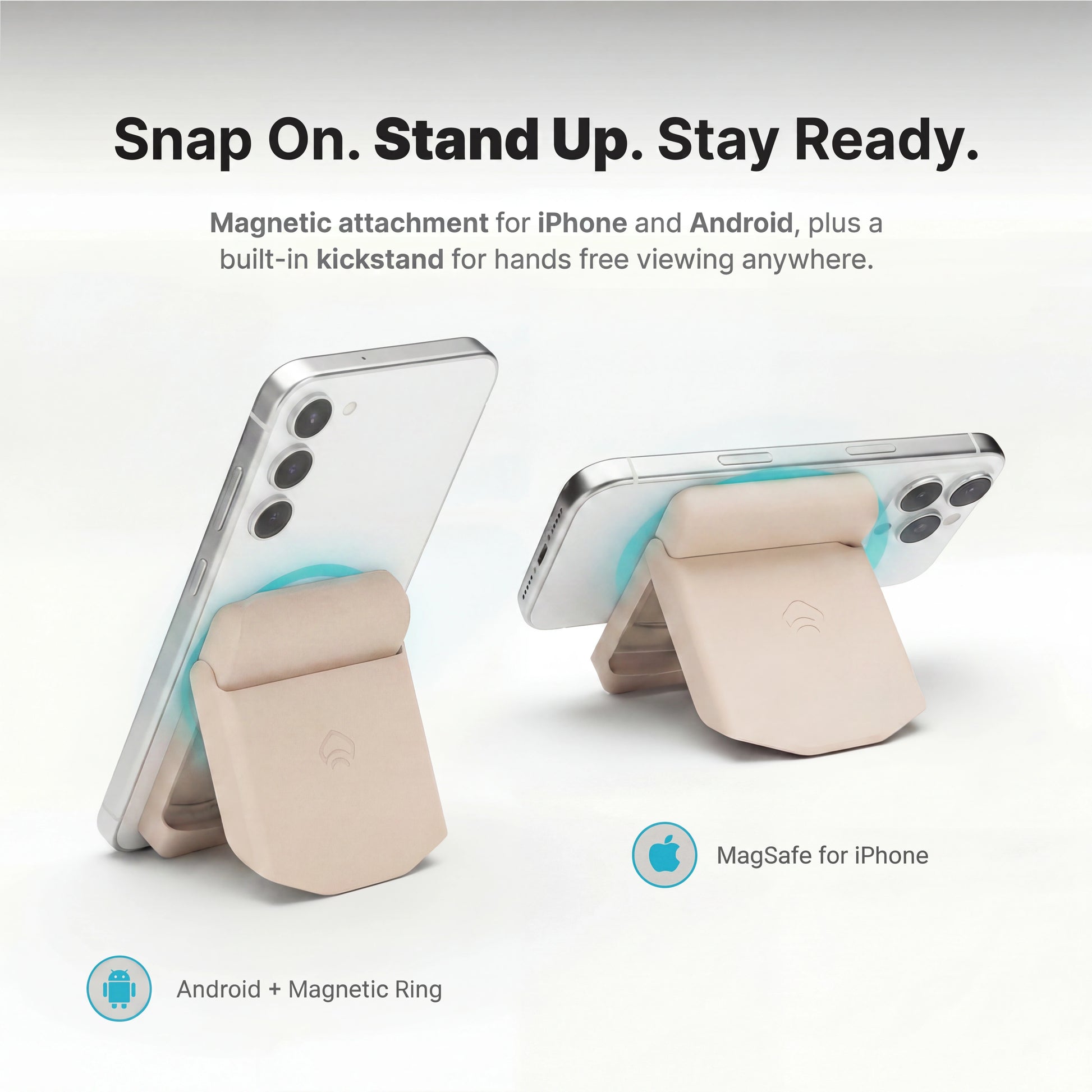 Komutr Earbuds with Slim MagSafe Built-In Kickstand - Komutr