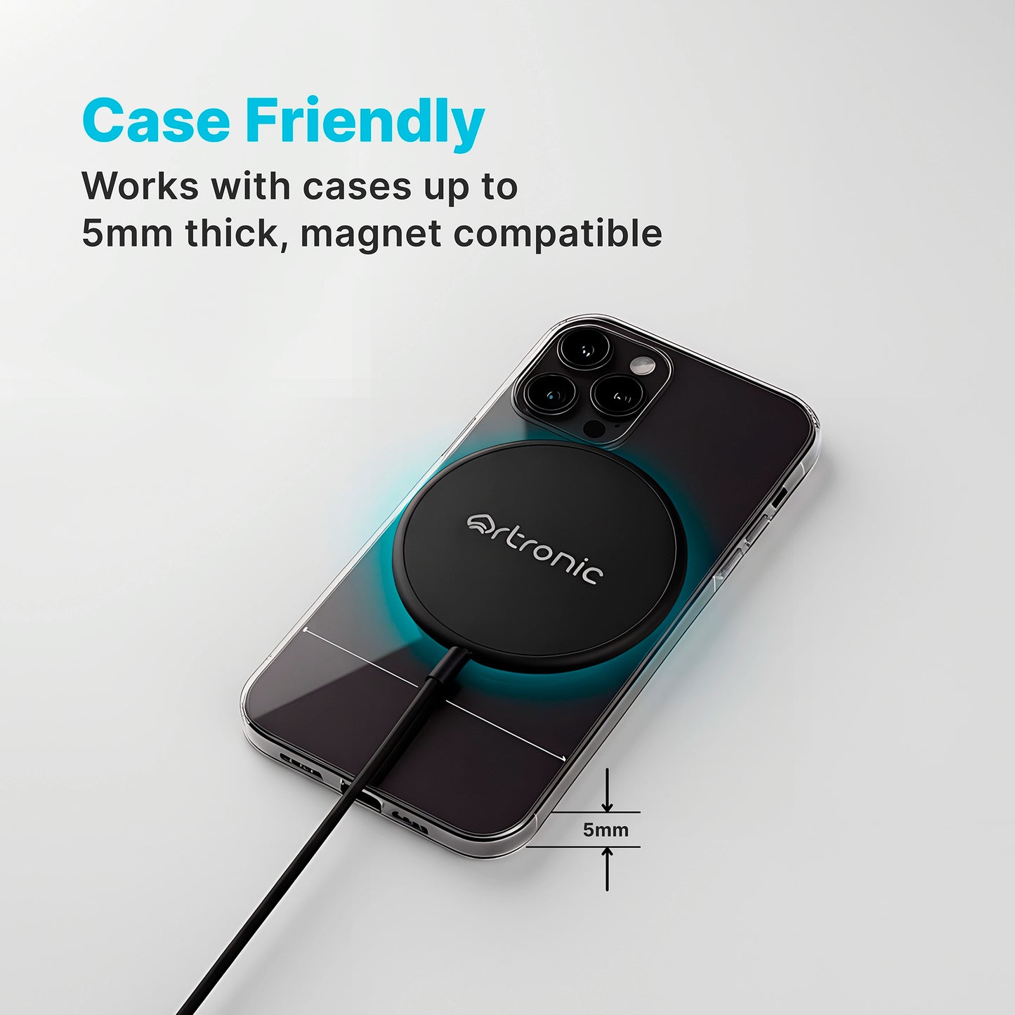 Komutr MagSafe Wireless Charger 15W