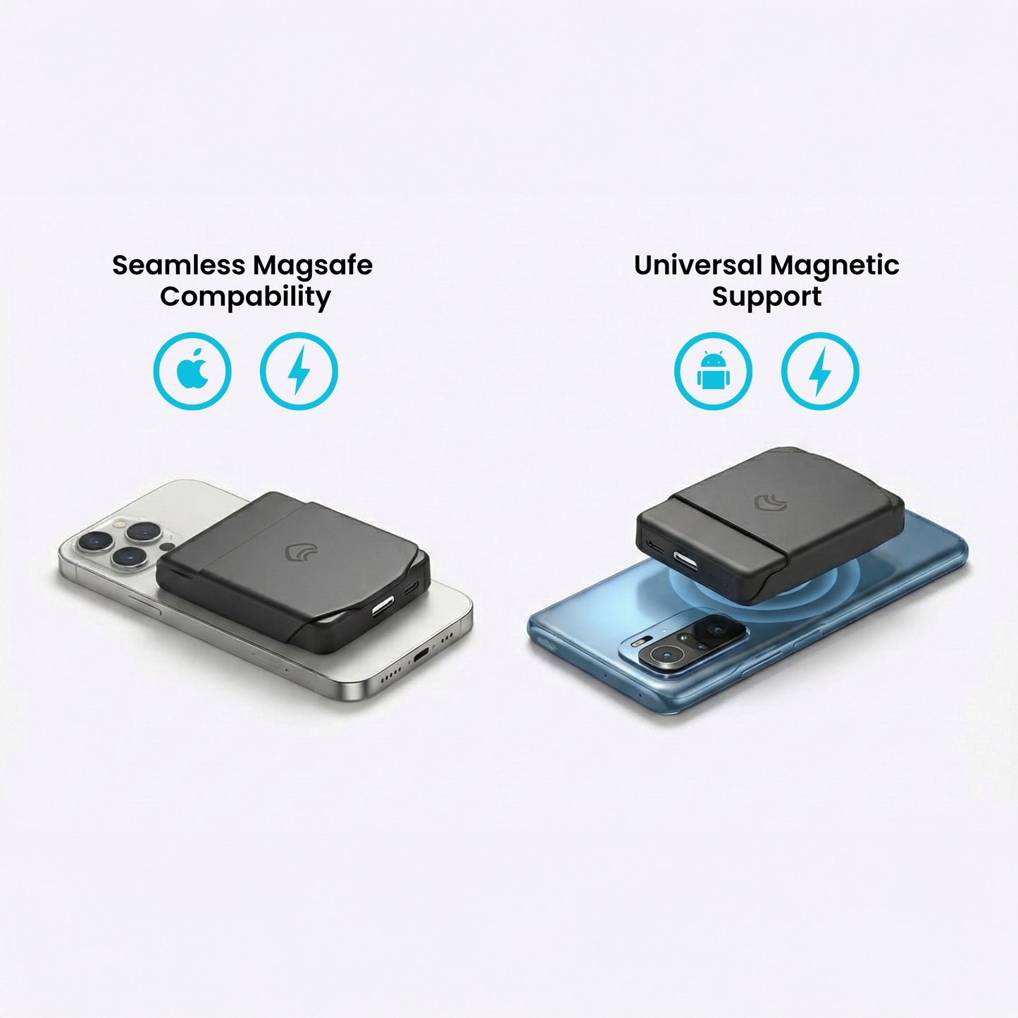 Komutr Earbuds with Slim MagSafe Built-In Kickstand