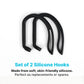 Silicone Ear Hooks for Komutr Earbuds & AirPods, Anti-Slip Comfortable Fit[2 Pairs] - Komutr
