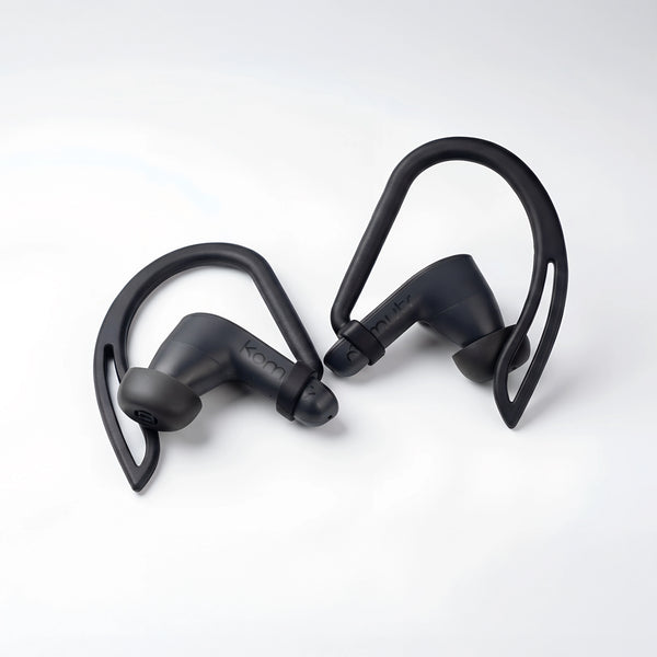Silicone Ear Hooks for Komutr Earbuds & AirPods, Anti-Slip Comfortable Fit[2 Pairs] - Komutr