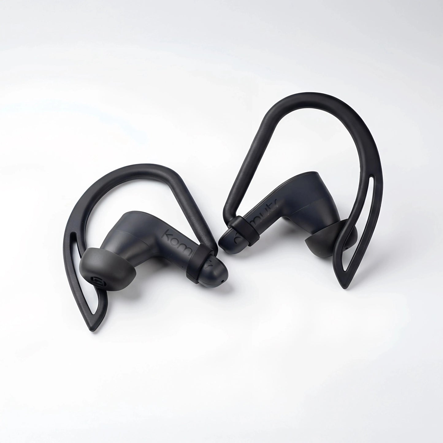 Silicone Ear Hooks for Komutr Earbuds & AirPods, Anti-Slip Comfortable Fit[2 Pairs] - Komutr