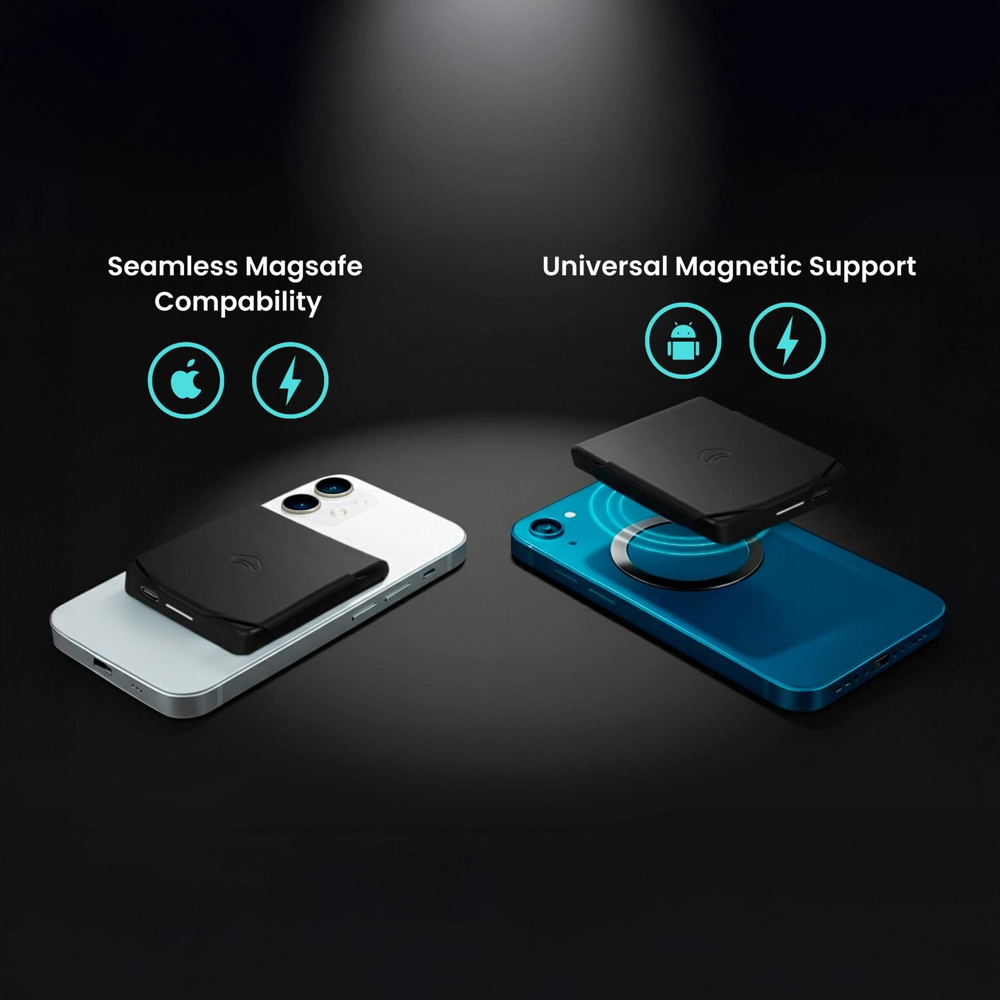 Komutr Earbuds with Slim MagSafe Built-In Kickstand